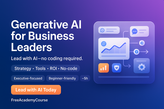 Generative AI for Business Leader