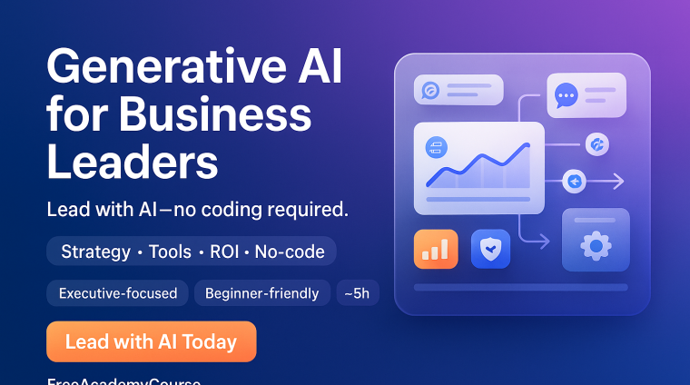 Generative AI for Business Leader