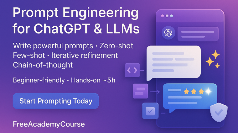 Prompt Engineering for ChatGPT and LLMs